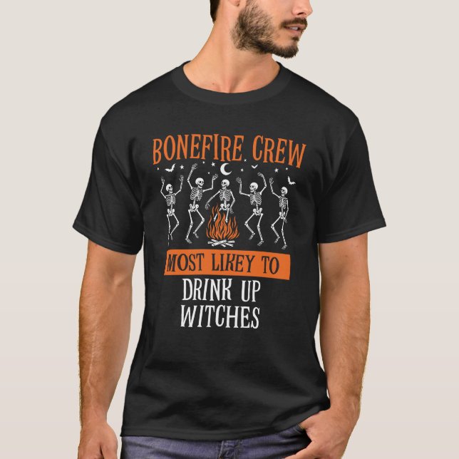 Halloween ist am ehesten für eine Gruppe passend S T-Shirt (Vorderseite)