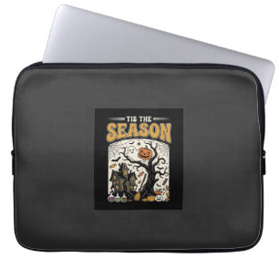 Halloween ist die Saison Grusel-Haus-Design_1 Laptopschutzhülle