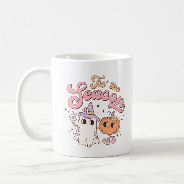 Halloween ist die Saison Kaffeetasse (Links)