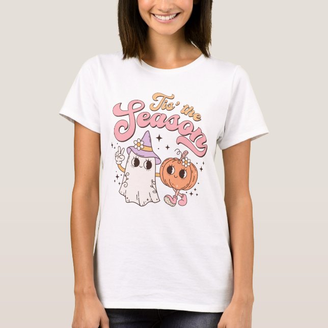 Halloween ist die Saison T-Shirt (Vorderseite)