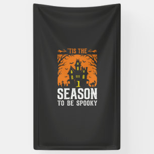 Halloween ist die Saison, um gruseliges Design zu Banner