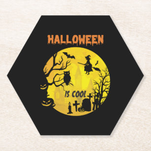 Halloween ist ein cooles Halloween-Geschenk Untersetzer