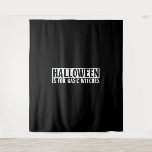 Halloween ist für Grundhexen - Goth Halloween Wandteppich