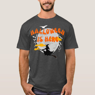 Halloween ist hier HexHat Broomstick Moon Hallow T-Shirt