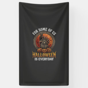Halloween Ist Jeden Tag Monster Hand Grabstein Kür Banner