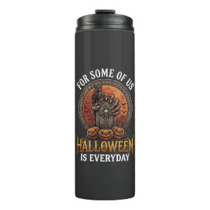 Halloween Ist Jeden Tag Monster Hand Grabstein Kür Thermosbecher