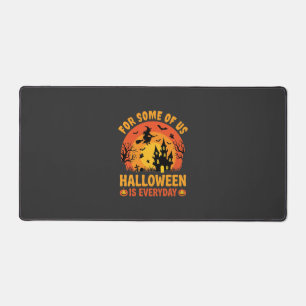 Halloween Ist Jeden Tag Spukhaus Hexe Schreibtischunterlage