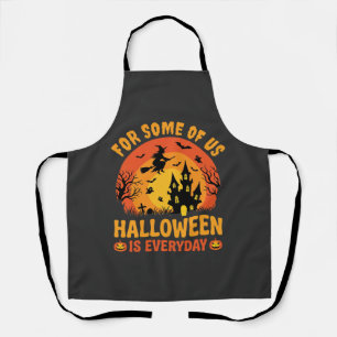 Halloween Ist Jeden Tag Spukhaus Hexe Schürze