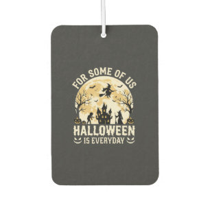 Halloween ist jeden Tag verzauberte Mond Hexe Silh Autolufterfrischer