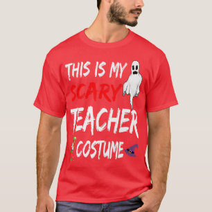 Halloween ist mein Beängstigendes Lehrerkostüm Hex T-Shirt
