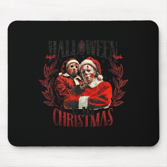 Halloween ist mein Weihnachten  Mousepad (Vorne)