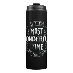 Halloween It is The Most Wonderful Time Birthday Thermosbecher