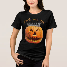 Halloween "Jack Me Up" Tri-Blend Shirt