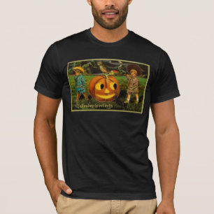 Halloween Jack-o-Lantern Ernteabend von Kindern T-Shirt