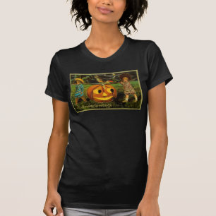 Halloween Jack-o-Lantern Ernteabend von Kindern T-Shirt