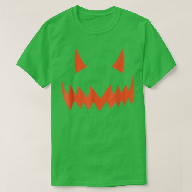 Halloween Jack O Lantern Jackolantern Spooky Scary T-Shirt (Design vorne)