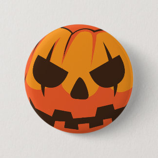 Halloween Jack o Lantern Kürbis Button