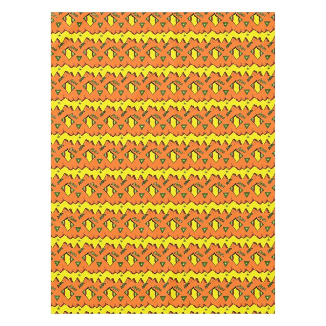 Halloween Jack-O-Lantern & Spider-Tablecloth Tischdecke (Vorderseite)