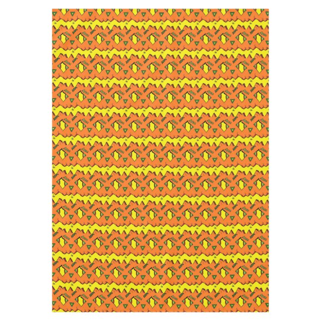 Halloween Jack-O-Lantern & Spider-Tablecloth Tischdecke (Vorderseite)