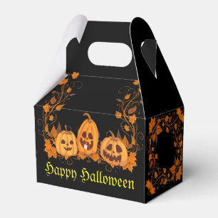 Halloween-Jack-O-Lantern-Trio-Gefälligkeitsbox Geschenkschachtel