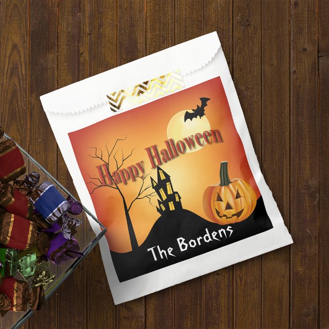 Halloween Jack O' Lantern und Spuk Haus Geschenktütchen (Von Creator hochgeladen)