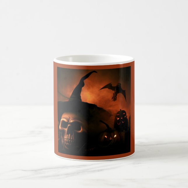Halloween - Jack-O-Lanterns 4 Kaffeetasse (Mittel)