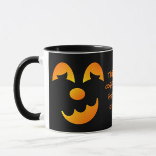 Halloween Jack-o'-Laterne Funny Face Tasse