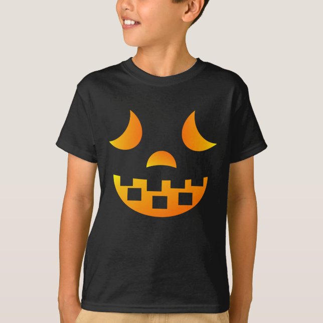 Halloween-Jack-o'-Laternenschaukel-T - Shirt (Vorderseite)