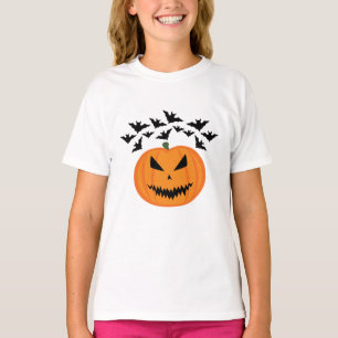 Halloween Jack O'Lantern Kürbisbäume T-Shirt