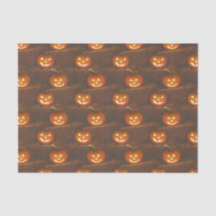 Halloween Jack O'Lantern Pumpkin Lifelike Seidenpapier