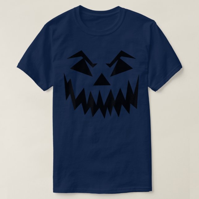 Halloween Jack O'Lantern T - Shirt (Design vorne)