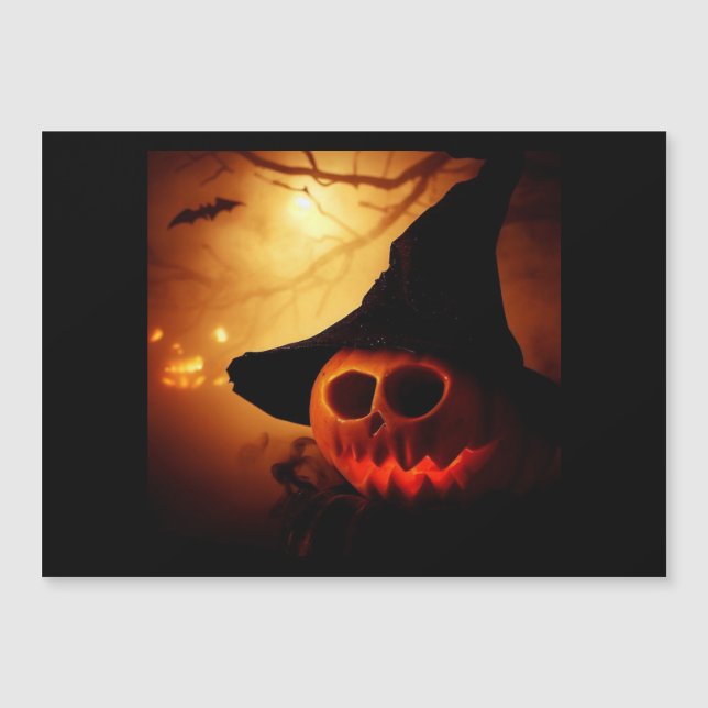 Halloween - Jack O'Lanterns 1 Magnetkarte (Vorderseite)