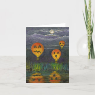 Halloween Jackaloon! Notiz Card Spaß! Karte