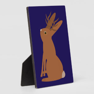 Halloween Jackalope Süßigkeiten oder Saures Fotoplatte