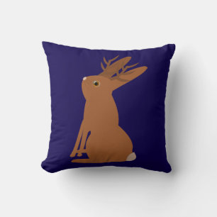 Halloween Jackalope Trick oder Treat Double Side Kissen