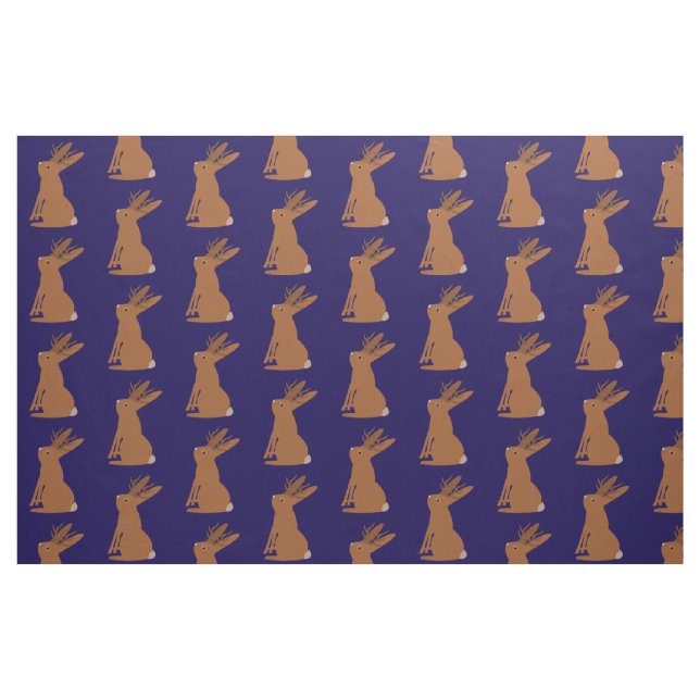 Halloween Jackalope Trick oder Treat Stoff (Fat Quarter (45,7 x 55,9 cm))