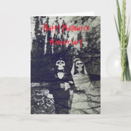 Halloween-Jahrestag Karte