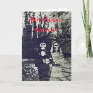 Halloween-Jahrestag Karte