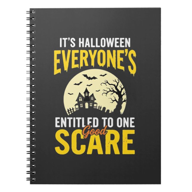 Halloween Jedem Ein Schrecken Design_1 Notizblock (Vorderseite)