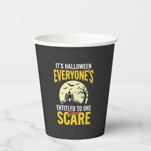 Halloween Jedem Ein Schrecken Design_1 Pappbecher