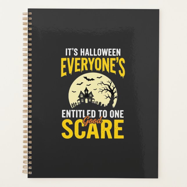 Halloween Jedem Ein Schrecken Design_1 Planer (Vorderseite)