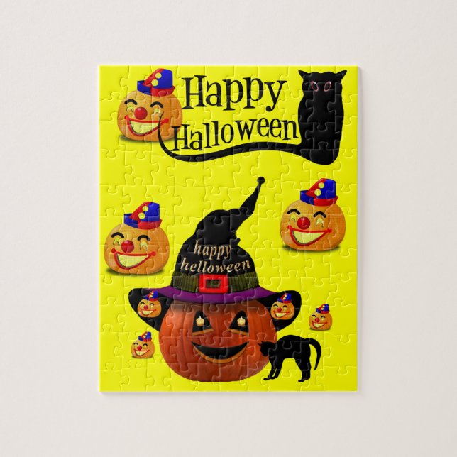 Halloween Jigsaw Puzzle (Vertikal)