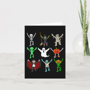 Halloween Jubilation Dancing Monsters Boys Girls K Karte