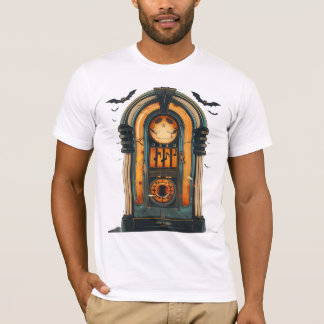 Halloween Jukebox Spooky Music T - Shirt