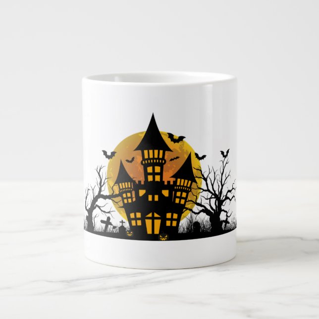 Halloween Jumbo-Tasse (Vorderseite)