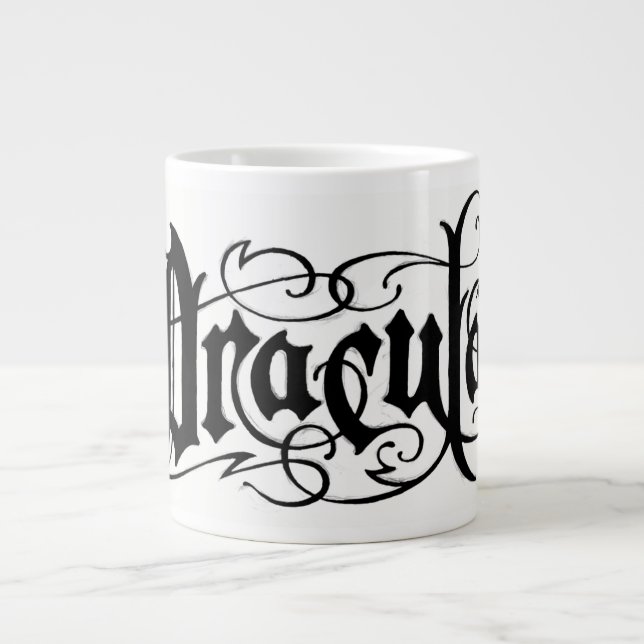 Halloween Jumbo Tasse-Dracula Jumbo-Tasse (Vorderseite)