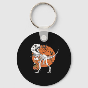 Halloween Jungen Dinosaurier Skelett T Rex Gruseli Schlüsselanhänger