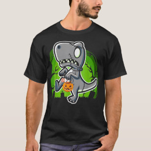 Halloween Jungen Kinder Dinsosaur T Re Kürbis Gesc T-Shirt