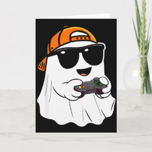 Halloween-Jungen Kinder-Geist-Gamer Y-Kostüm Gamin Karte