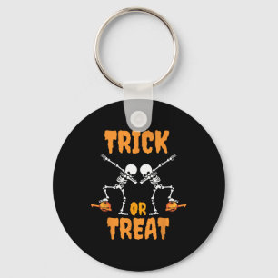 Halloween Jungen Mädchen Dabbing Kürbis Skelett Zo Schlüsselanhänger